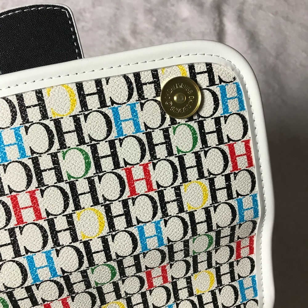 CH Printed multicolor Crossbody Bag Daily Commuter Design Fashionable Classic - Picture 7 of 16